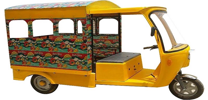School Van Electric Rickshaw