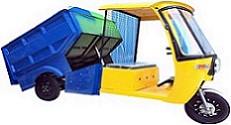 Garbage Electric Rickshaw