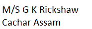 M-S-G-K-Rickshaw