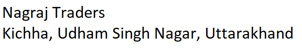 Nagraj-Traders