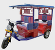 Arna Battery Operated E Rickshaw