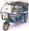 Baaz Baaz E Rickshaw Super Duluxe Model