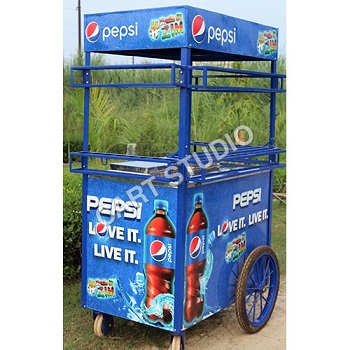 Cart Studio 4 Wheeler Soft Drink Cart