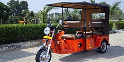 GreenRick Electric Green Rickshaw