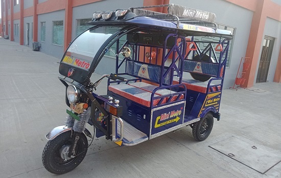 Mini Metro Gold MS E Rickshaw