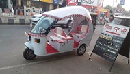 Prestantia Presta Flora Electric Rickshaw