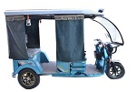 Rider Passenger Battery Operated E Rickshaw