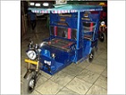 Shakti Auto Green E Rickshaw Roof