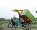 SN Solar Energy Battery Operated Garbage Tricycle