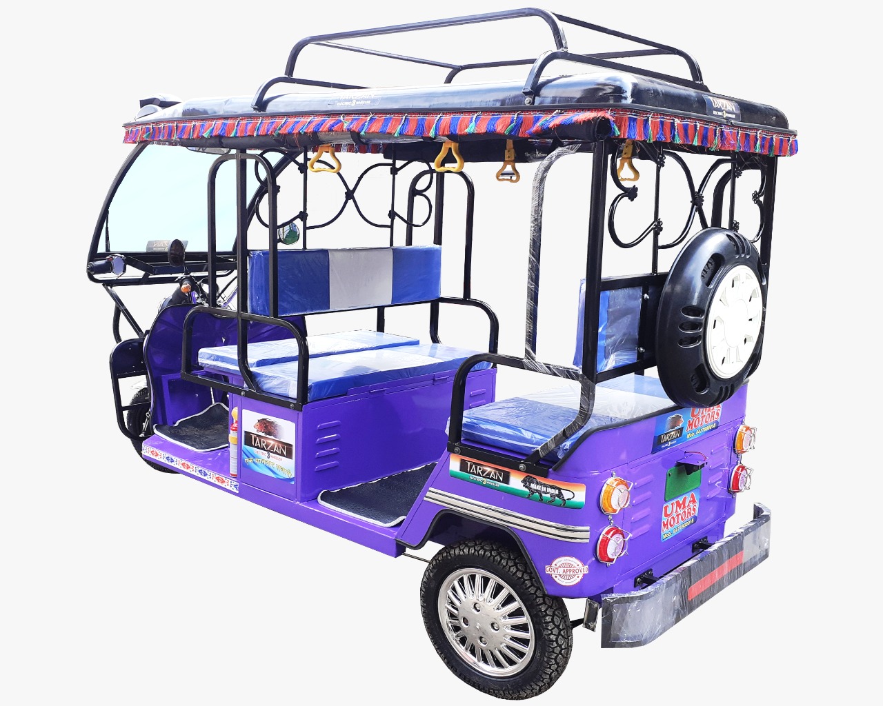Tarzan Blue E Rickshaw