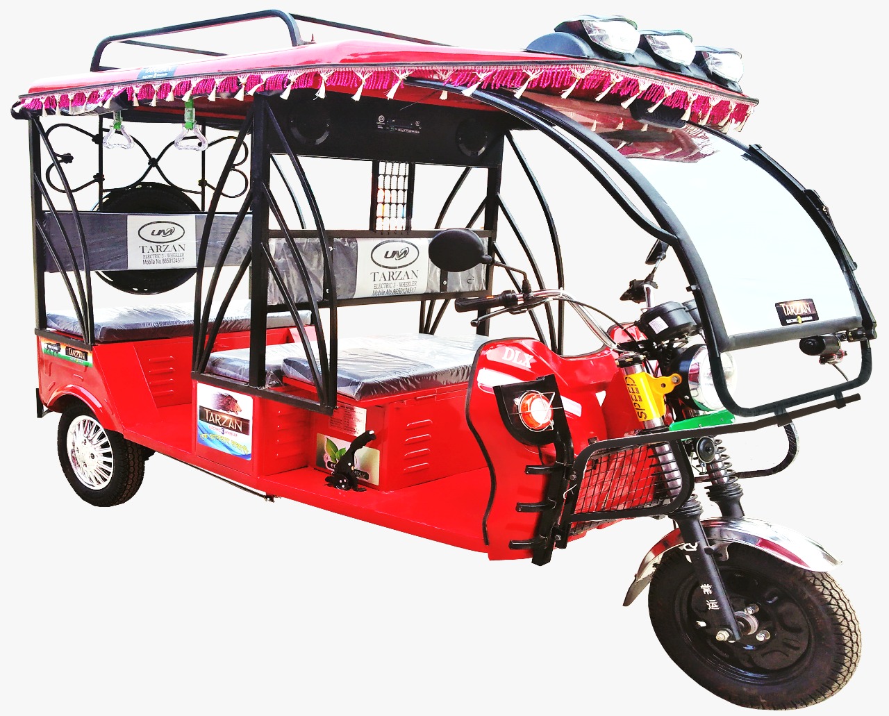 Tarzan Red E Rickshaw