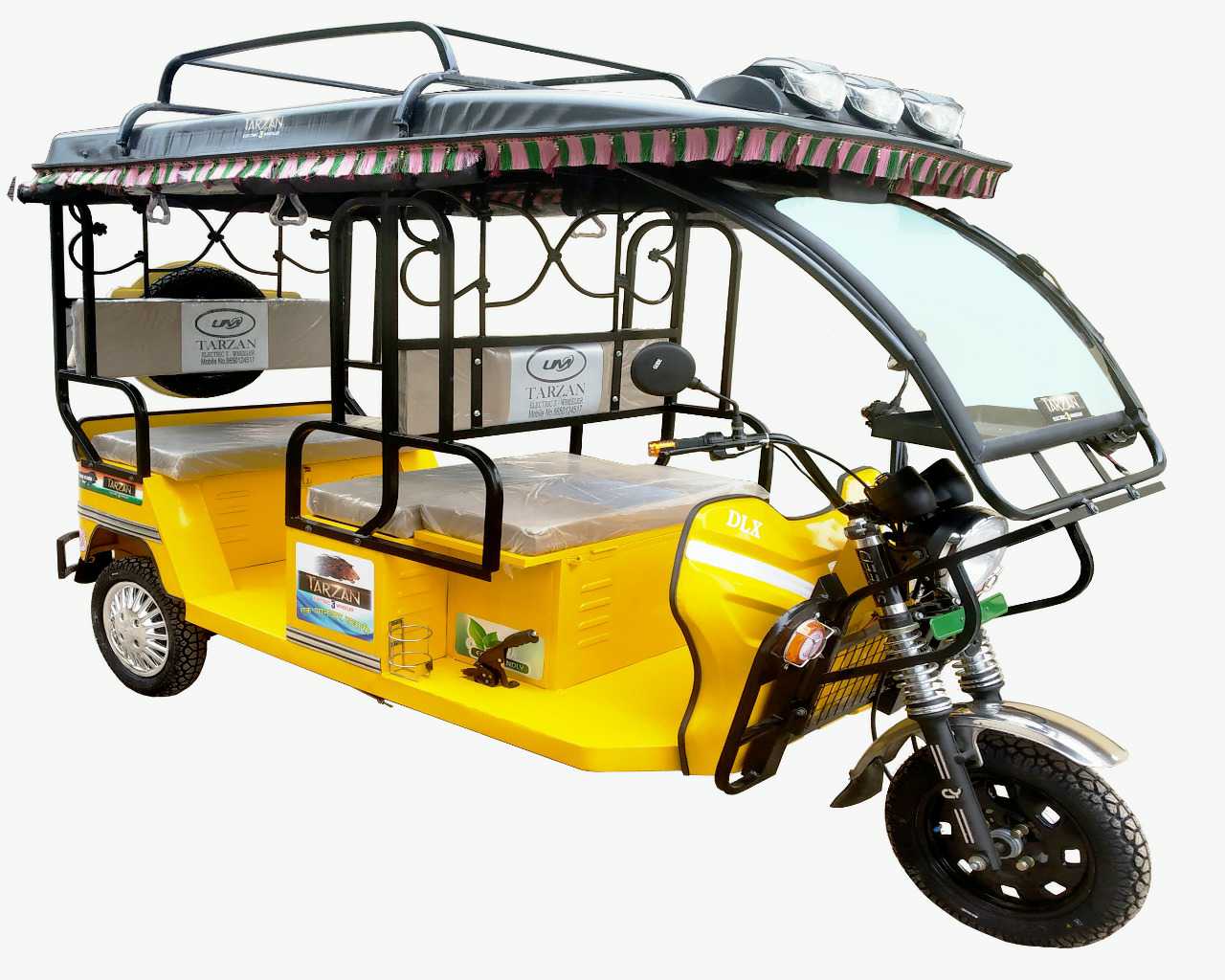 Tarzan Yellow E Rickshaw