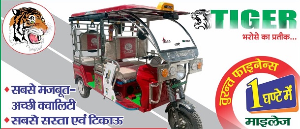 Tiger Electric Rickshaw