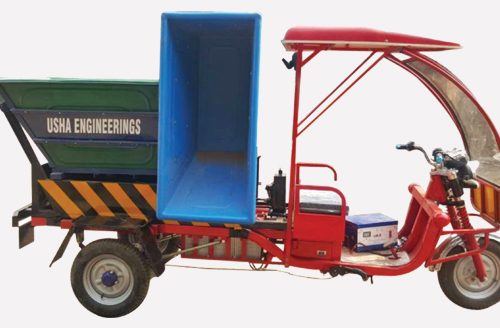 USHA Garbage Collection E Rickshaw