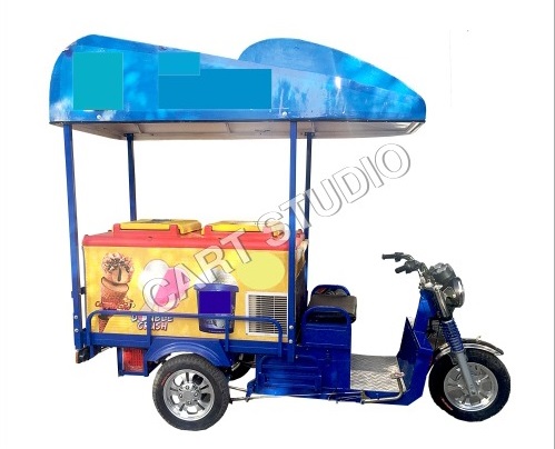Cart Studio 275 Litre Refrigerator Electric Ice Cream Rickshaw