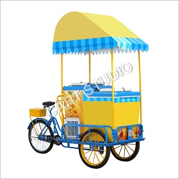 Cart Studio Square Grill Deluxe ICE Cream Cart