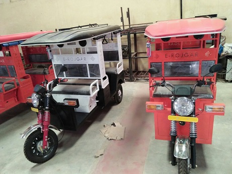 E Rojgar Passenger E Rickshaw