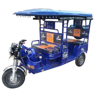 E Sathi 1000 W Battery Operated Rickshaw