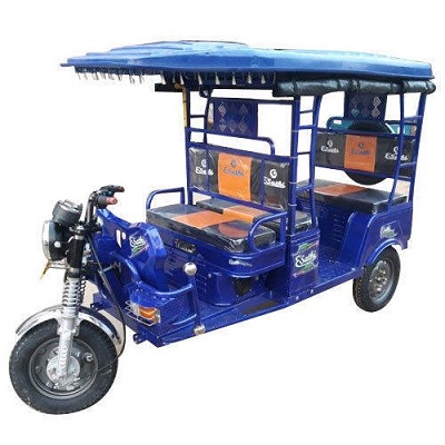 E Sathi 1000 W Battery Operated Rickshaw
