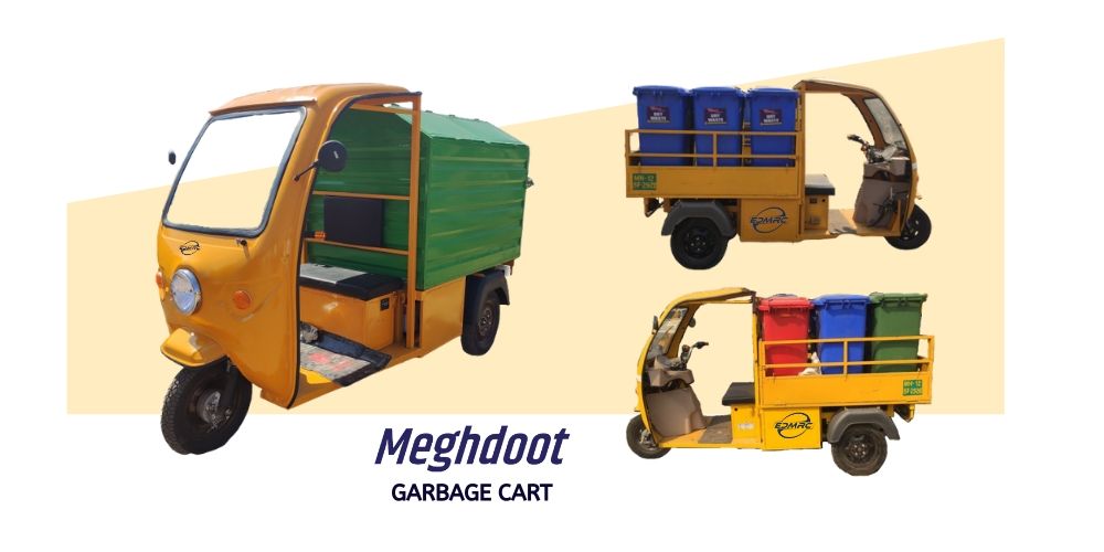 EDMRC Electric Garbage Van