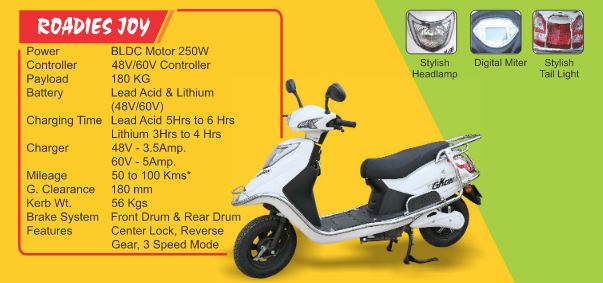 Gkon Roadies JOY Lithium Ion