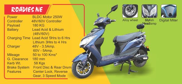 Gkon Roadies NE Lithium Ion