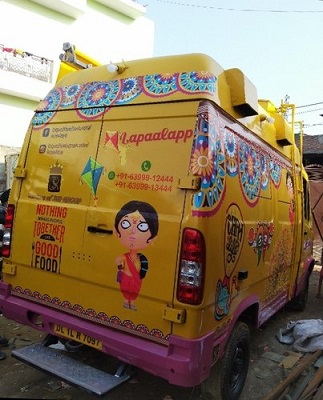 Global Expert Food Truck Food Truck on Force traveller