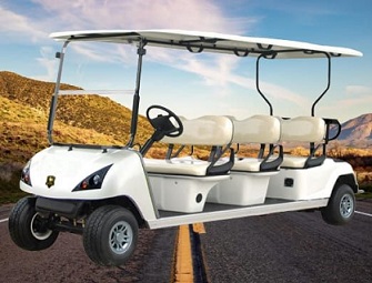 Green Shuttle Technology E Golf Cart 6 Seater