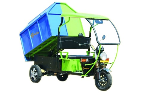 Groupser Garbage Hydrolic Van