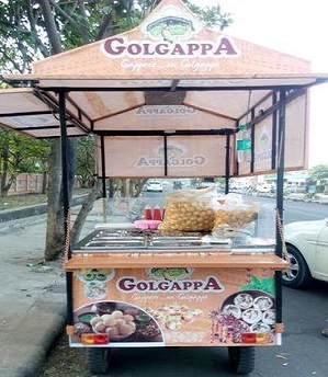 Kuku Golgappa Electric Cart