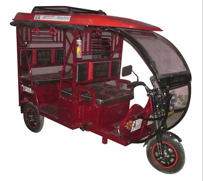 Laxmi Red E Rickshaw