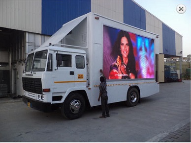 MGS LED Display Mobile Van