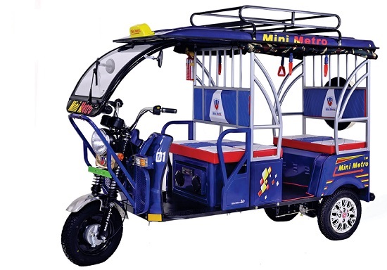 Mini Metro Blue E Rickshaw Price In Blue E Rickshaw