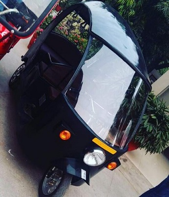Prestantia Presta Black Electric Rickshaw