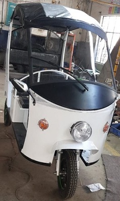 Prestantia Presta Snow White Electric Rickshaw