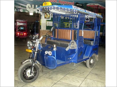 Shakti Auto Green Passenger E Rickshaw