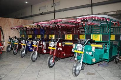 Shakti Auto Green SS E Rickshaw