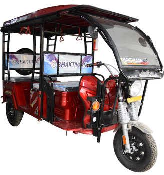 Shaktimaan Red Shaktimaan E Rickshaw