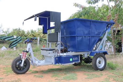 Taark Electric Garbage Van