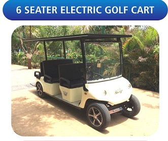 Unix 6 Seater Electric Golf Cart