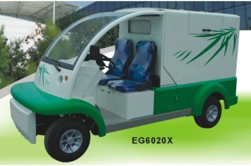 Volmac Electric Garbage Collecting Vehicle