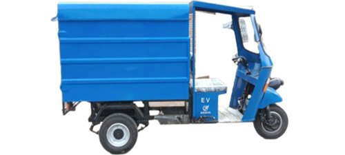 Zesar E Battery Operated Cargo Rickshaw, Close Body Rickshaw